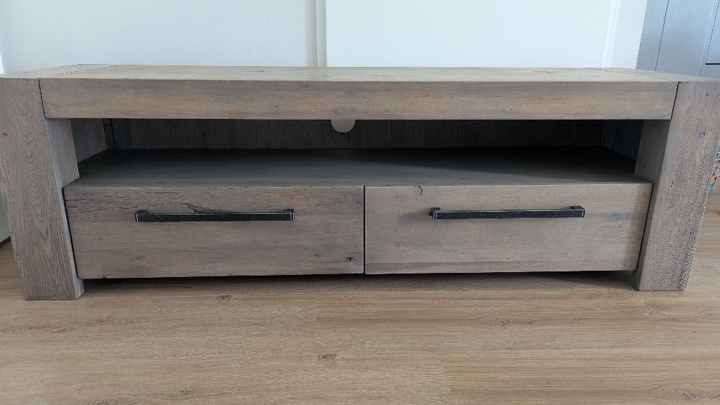 TV-Meubel - Pronto, Ophalen, Gebruikt, 150 tot 200 cm, Eikenhout