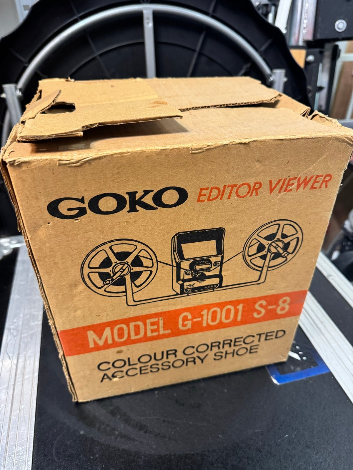 Goko Editor Viewer Model G-1001 S-8 Super 8 Film Editor, Ophalen of Verzenden, Gebruikt, Overige typen