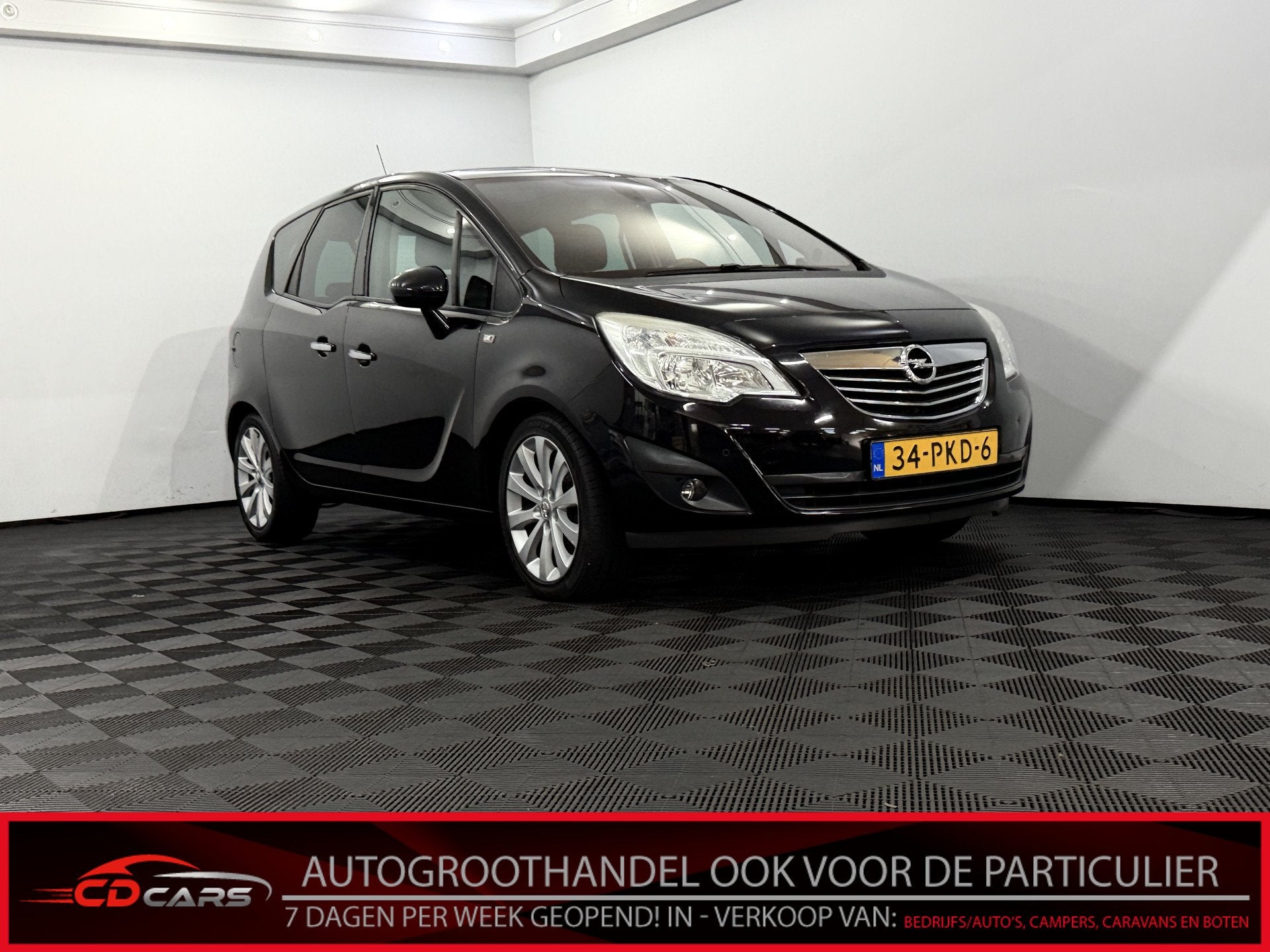 Opel Meriva 1.4 Turbo Cosmo Half leder, Parkeersensoren, Rad, Voorwielaandrijving, Euro 5, Gebruikt, 680 kg