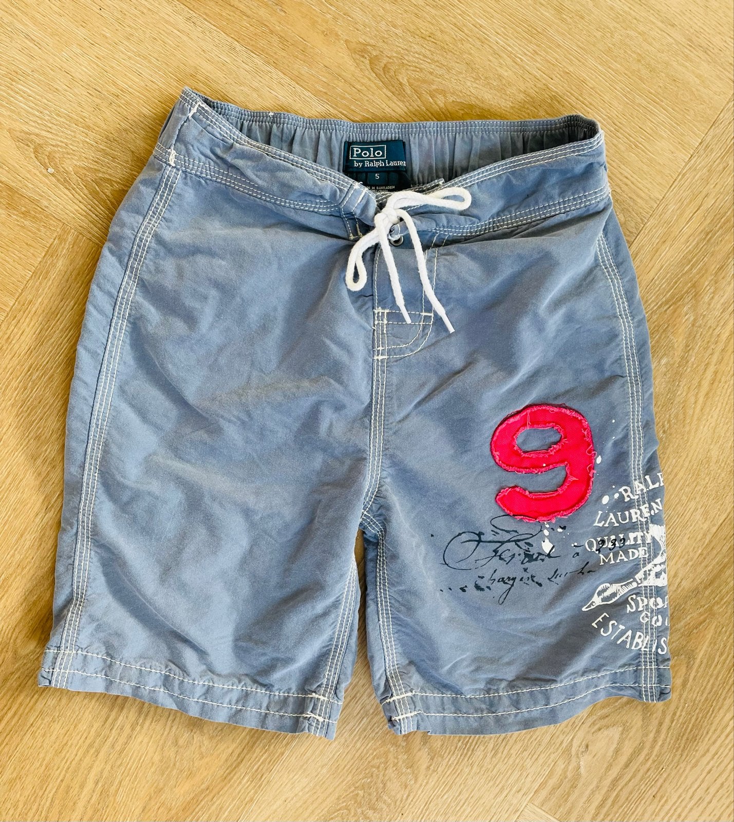 Polo Ralph Lauren Zwembroek Blauw Maat 116, Kinderen en Baby's, Verzenden, Zo goed als nieuw, Jongen, Sport- of Zwemkleding
