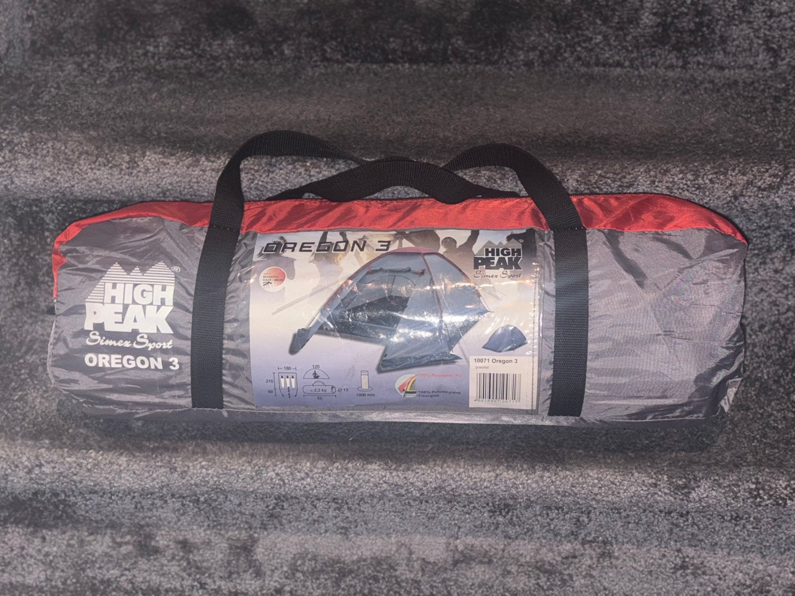high peak simex sport oregon 3 tent (zo goed als nieuw), Ophalen of Verzenden, Zo goed als nieuw, Tot en met 3