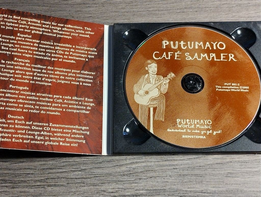 Putumayo - Cafe Sampler [Digipack], Ophalen of Verzenden, Zo goed als nieuw