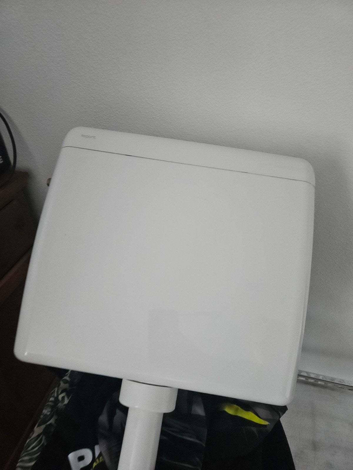 Witte toilet stortbak met binnenwerk, Ophalen of Verzenden, Gebruikt, Toilet