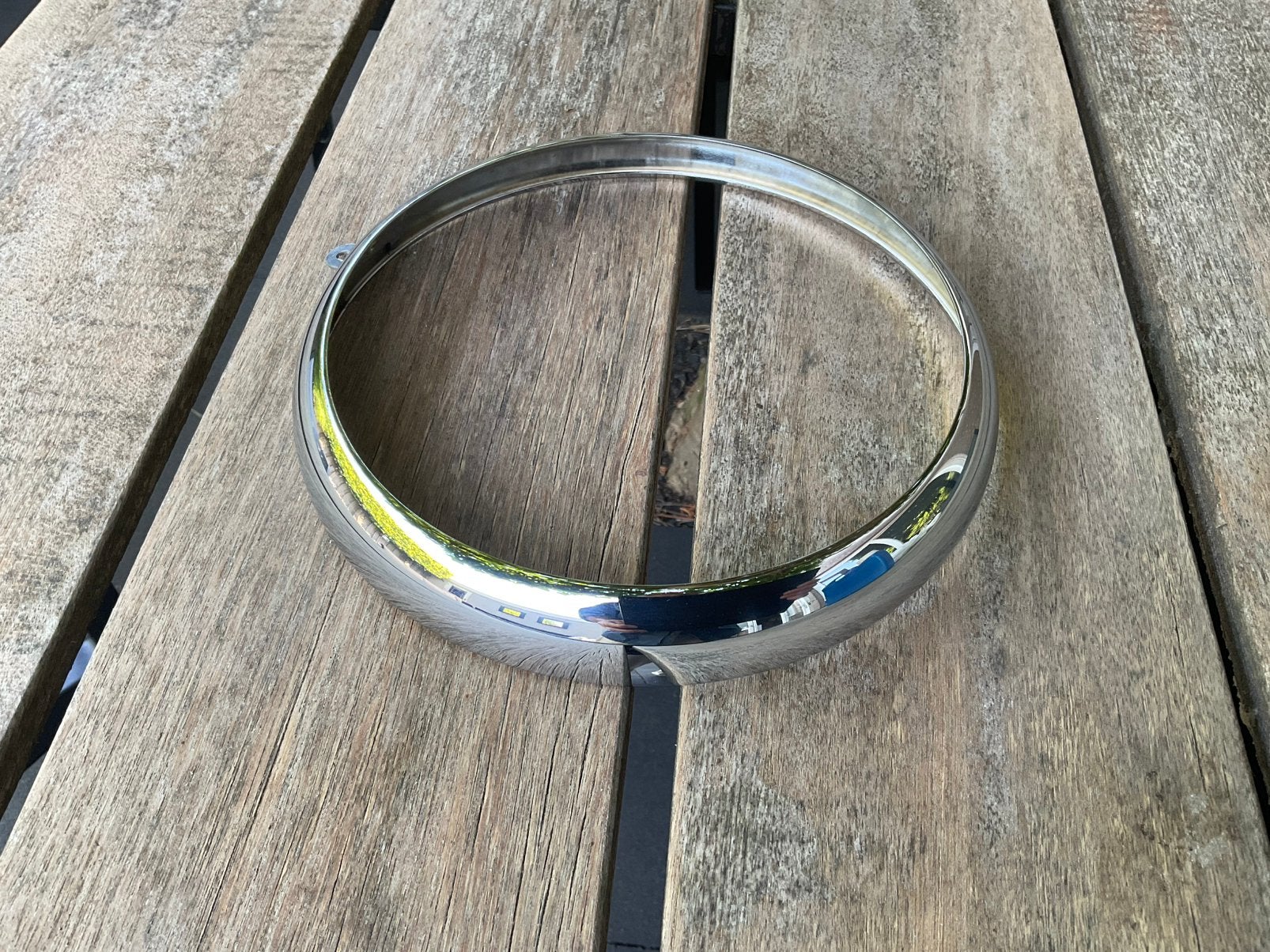 Harley Davidson 7’’ Koplamp ring Chrome €15,-, Ophalen