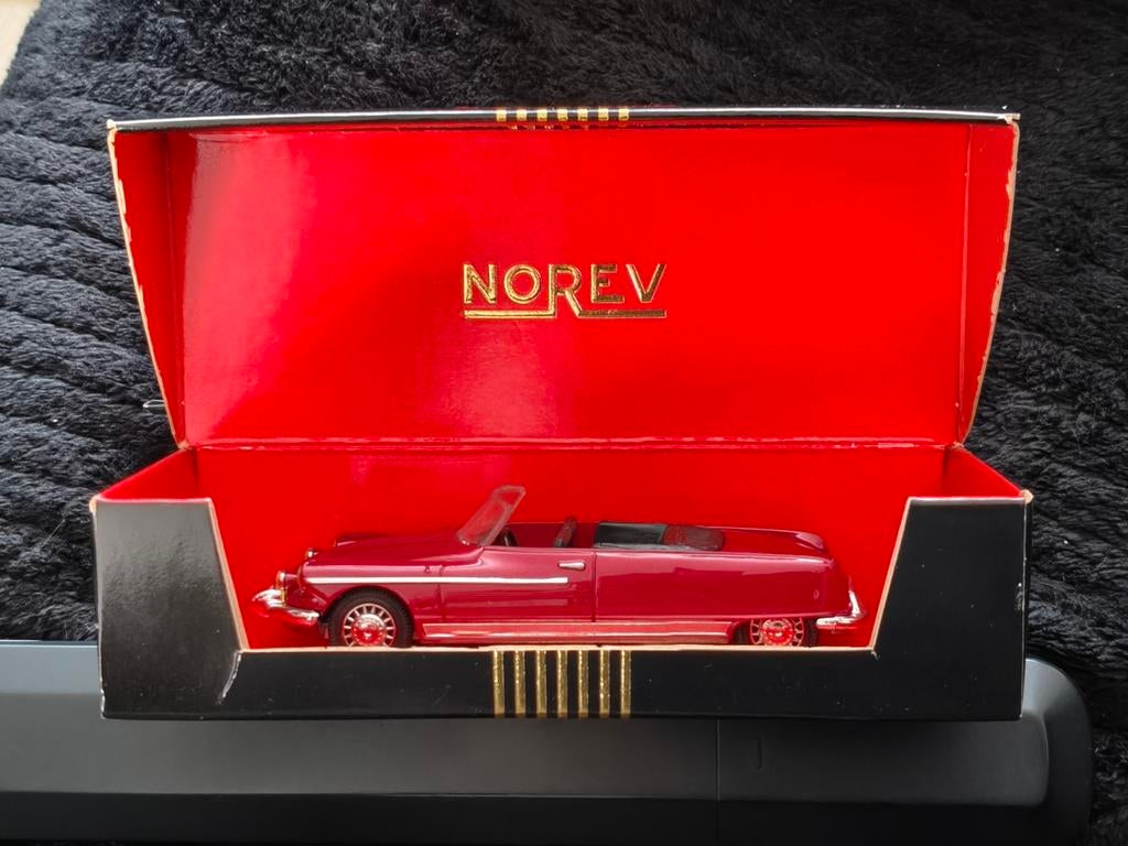 Citroen Ds 19 Palm Beach Henry Chapron 1965 van Norev, Hobby en Vrije tijd, Modelauto's | 1:43, Ophalen of Verzenden, Auto, Norev