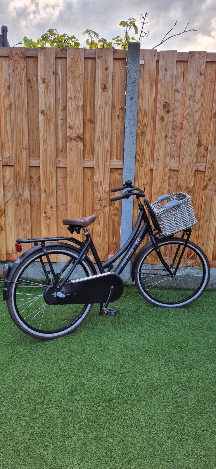 Cortina U4 24 İnch Meisjesfiets 3 Versnellingen, Ophalen, Terugtraprem, 24 inch, Cortina U4 transportfiets