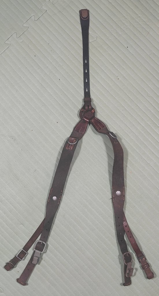 Duitse Wehrmacht Gevechts Y-riem, Verzamelen, Ophalen of Verzenden, Landmacht, Duitsland, Kleding of Schoenen