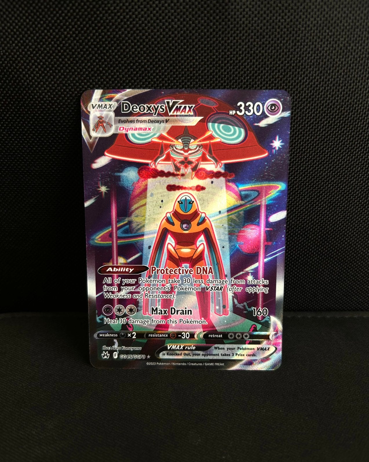Pokemon Crown Zenith Deoxys VMAX GG45/GG70, Ophalen of Verzenden, Zo goed als nieuw