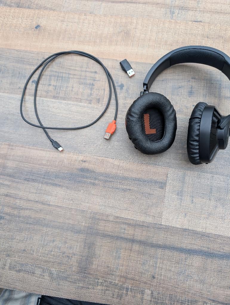 JBL Quantum 350 wireless, Audio, Tv en Foto, Koptelefoons, Gebruikt, Over oor (circumaural), Draadloos, Ophalen