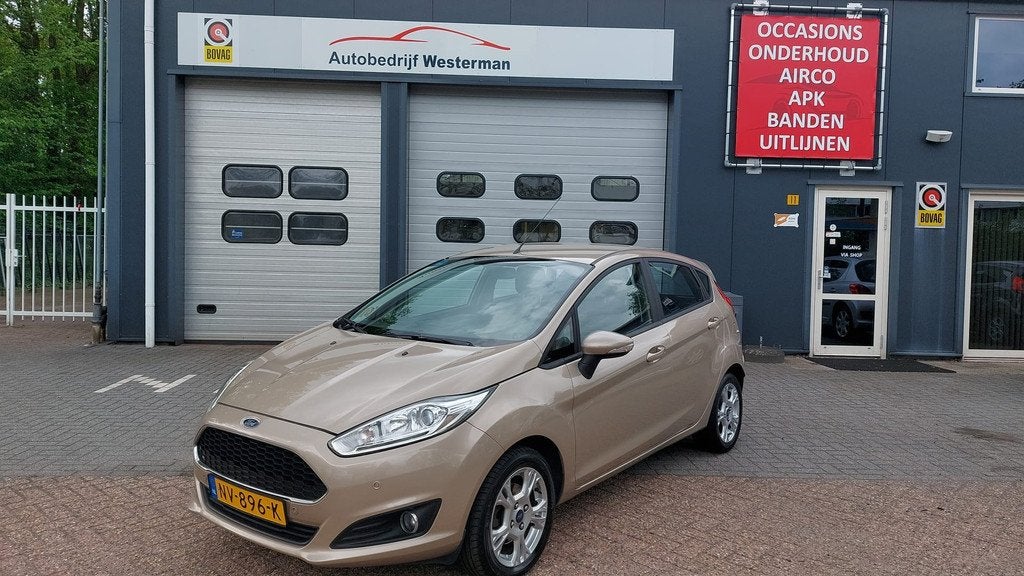 Ford Fiesta 1.0 Style Ultimate Garantie / APK / afleverbeurt, Auto's, Euro 6, 525 kg, Bruin, 23 km/l