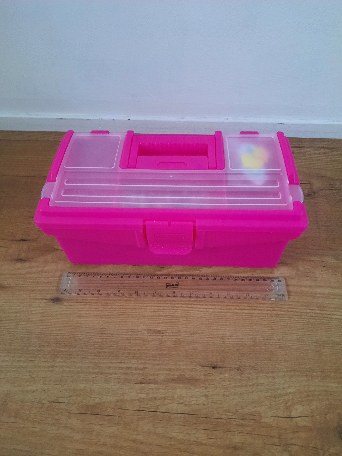 Gratis roze knutselkist met stickers en diamantjes, Hobby en Vrije tijd, Knutselen, Gebruikt, Kunststof, Knutselmateriaal, Ophalen