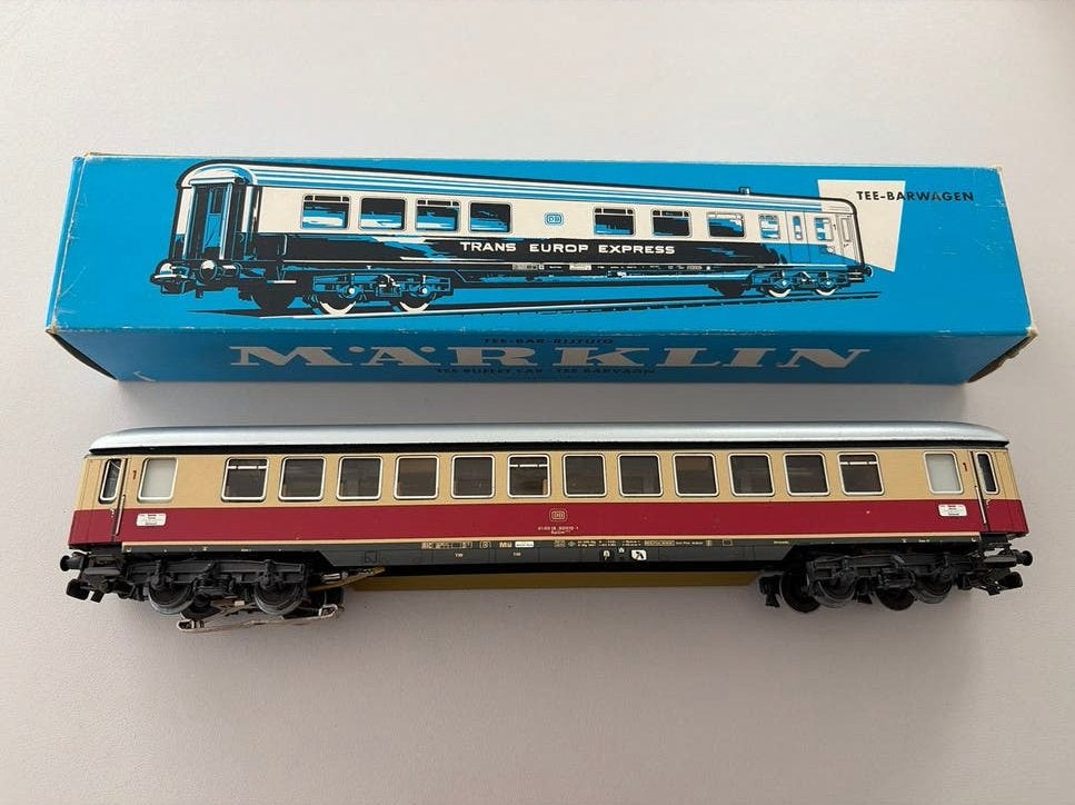 Märklin TEE-Barwagen Trans Europ Express, Wisselstroom, Wagon, Ophalen of Verzenden, Zo goed als nieuw