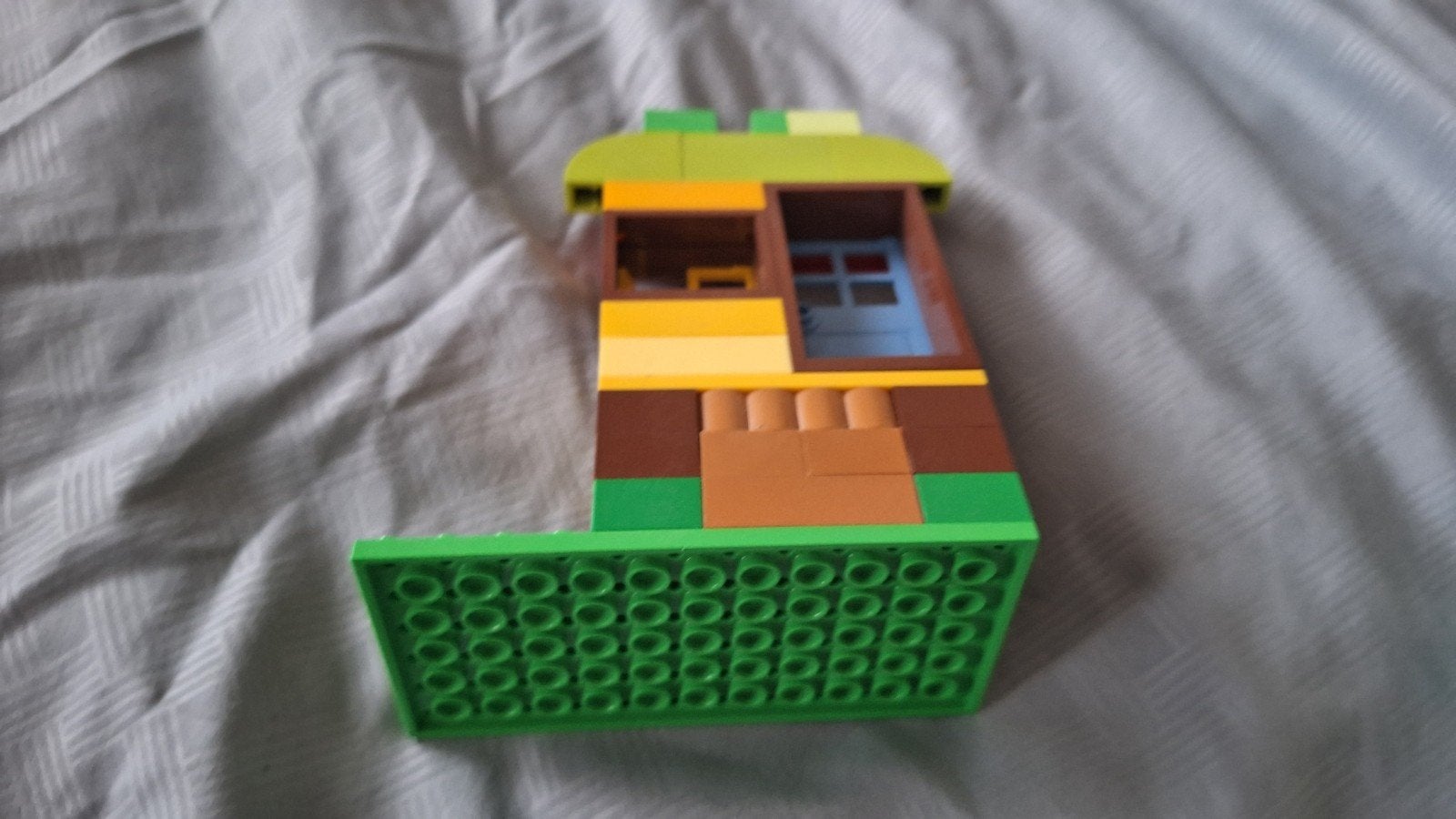 Lego MOC: Huisje en Papegaai, Gebruikt, MOC (eigen creatie), Lego, Ophalen of Verzenden