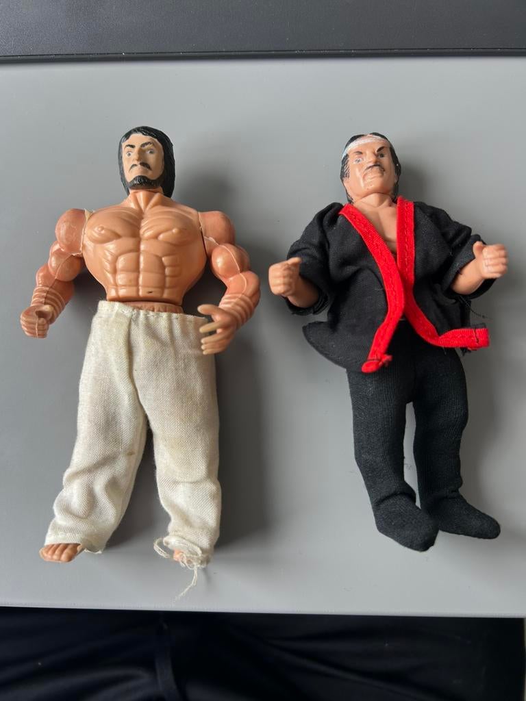 Actiefiguren vintage - karate - ninja, Ophalen of Verzenden, Gebruikt
