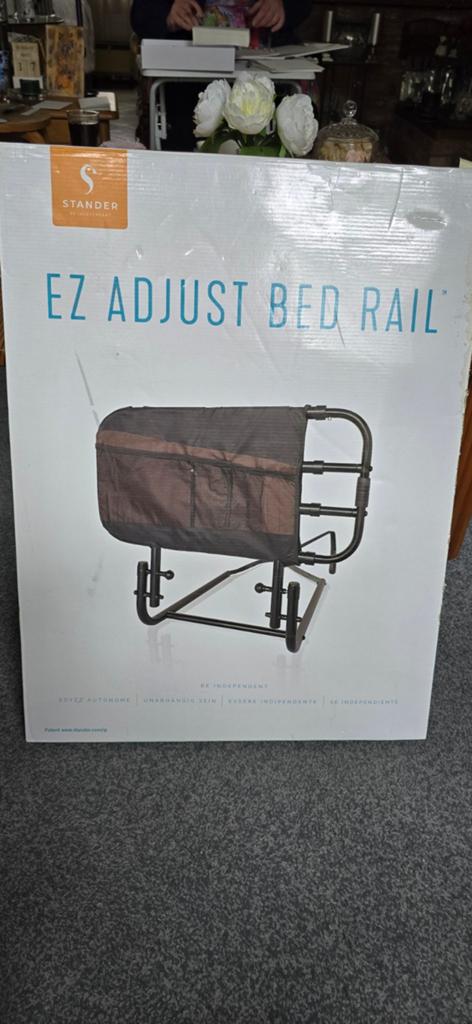 Ez adjust bed rail, Ophalen, Zwart, Tweepersoons, Zo goed als nieuw