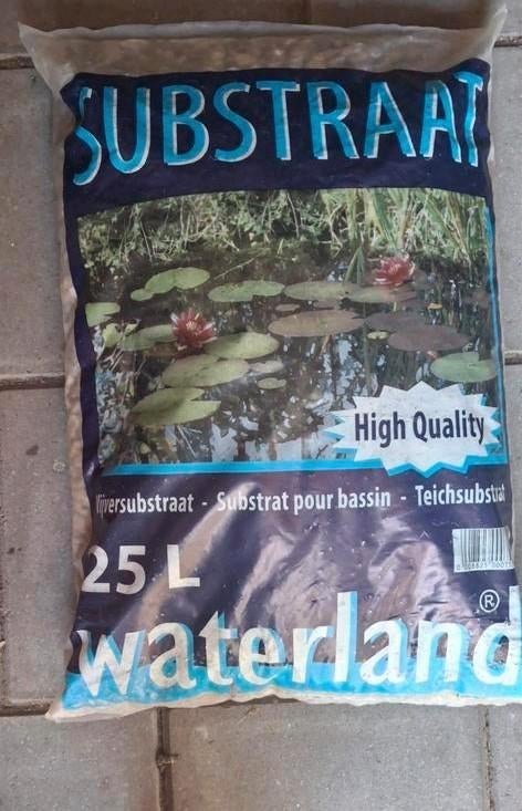 Waterland vijversubstraat 25 L, Ophalen of Verzenden, Nieuw
