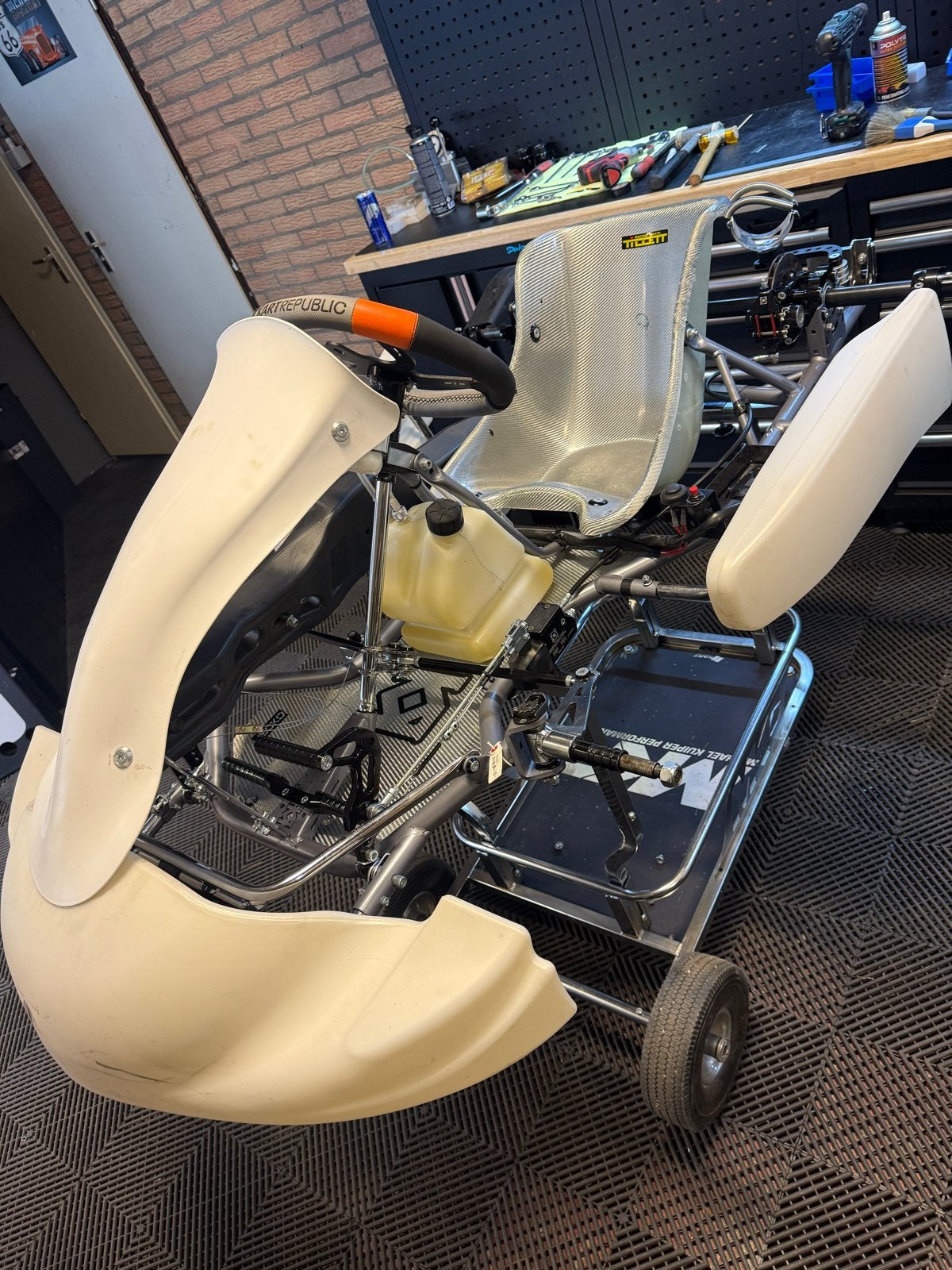 2025 Mini Kart Republic Kart - Goede staat, Sport en Fitness, Karting, Ophalen of Verzenden, Gebruikt, Kart