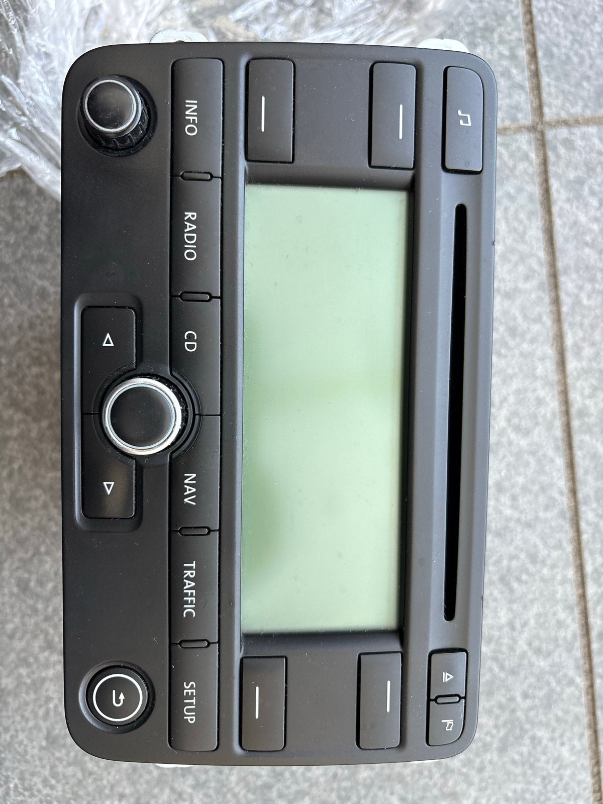 Originele Volkswagen Golf 5 Radio/CD-speler, Auto diversen, Ophalen of Verzenden, Gebruikt