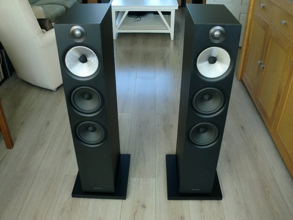 603 mat zwart S1 2023 B&W. Set prijs opvolger(dm603), Ophalen, Zo goed als nieuw, 60 tot 120 watt, Bowers & Wilkins (B&W)