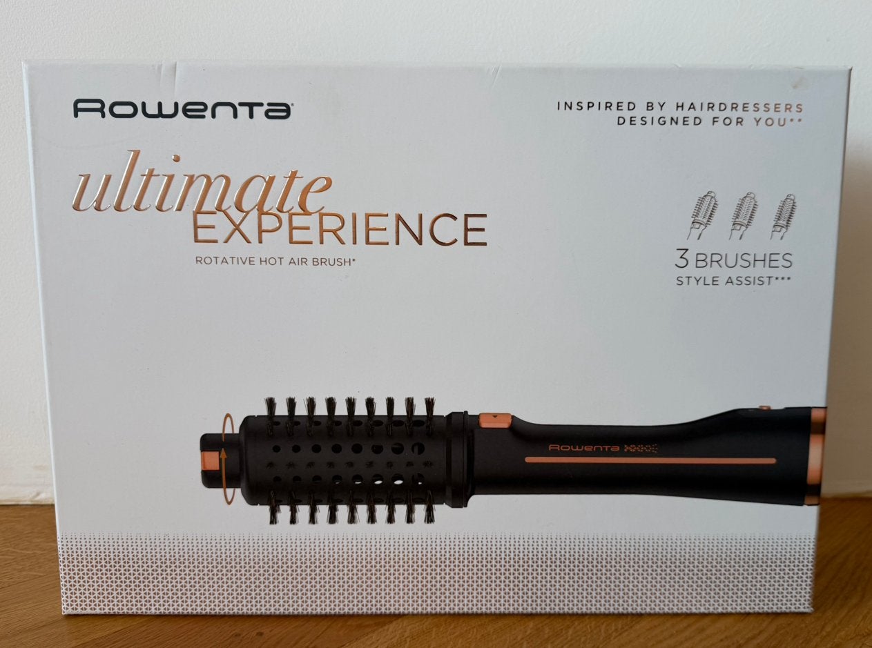 Rowenta ultimate experience rotative hot air brush, Ophalen, Zo goed als nieuw, Föhn of Haardroger