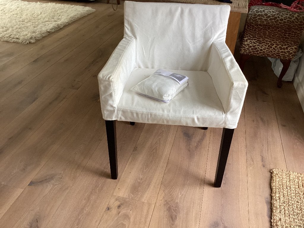 IKEA eetkamerstoel Nils 1stuk gratis, Ophalen, Gebruikt, Overige kleuren, Stof
