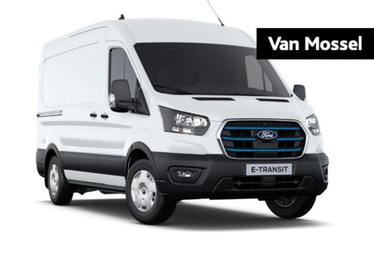 Ford E-Transit 350 L2H2 Trend 68 kWh | Vanaf Prijs | Nieuw T, Auto's, Automaat, 260 km, Wit, Nieuw