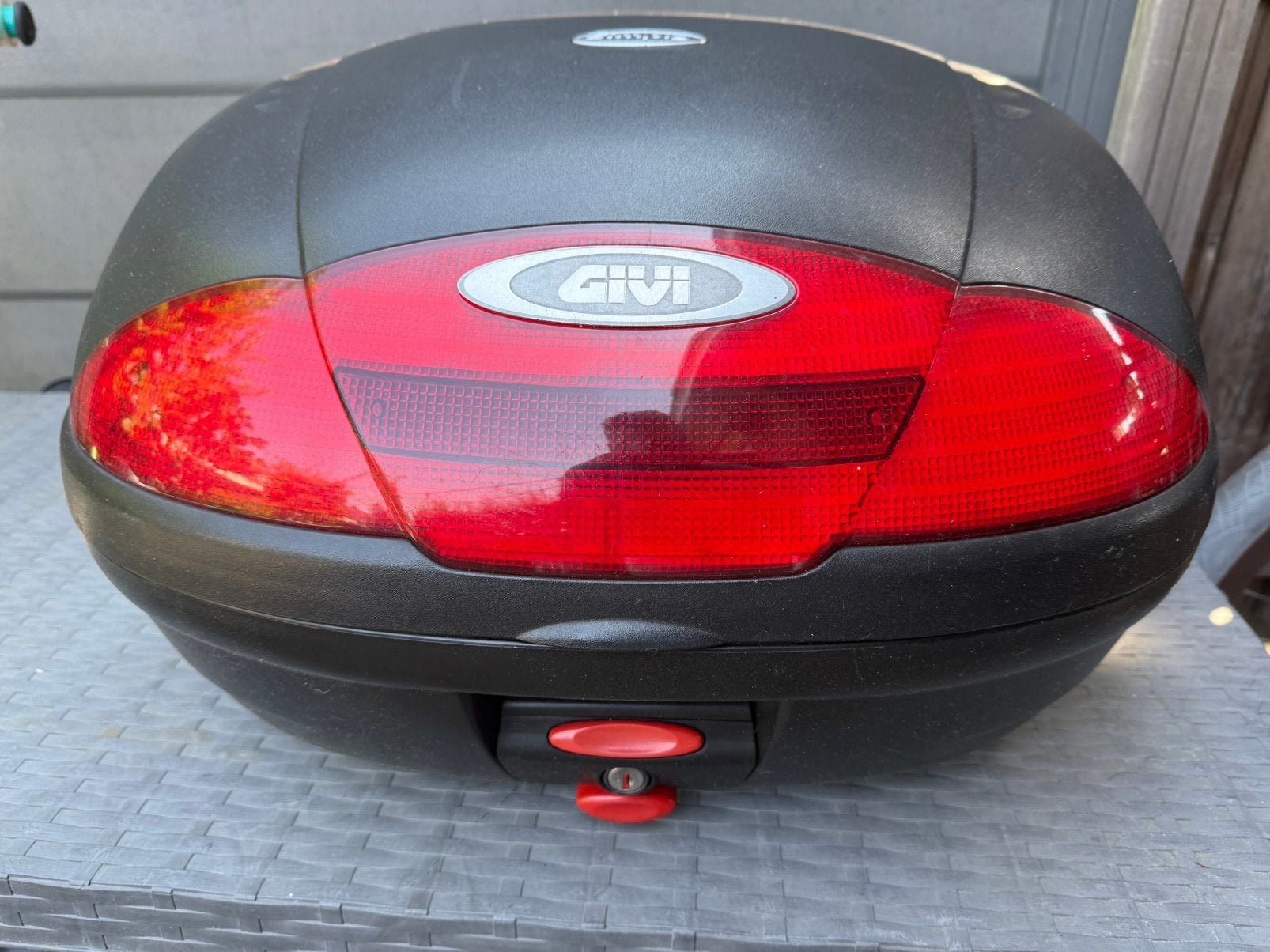 Givi Simply E370 (39 liter) top case top koffer motor, Ophalen of Verzenden, Zo goed als nieuw