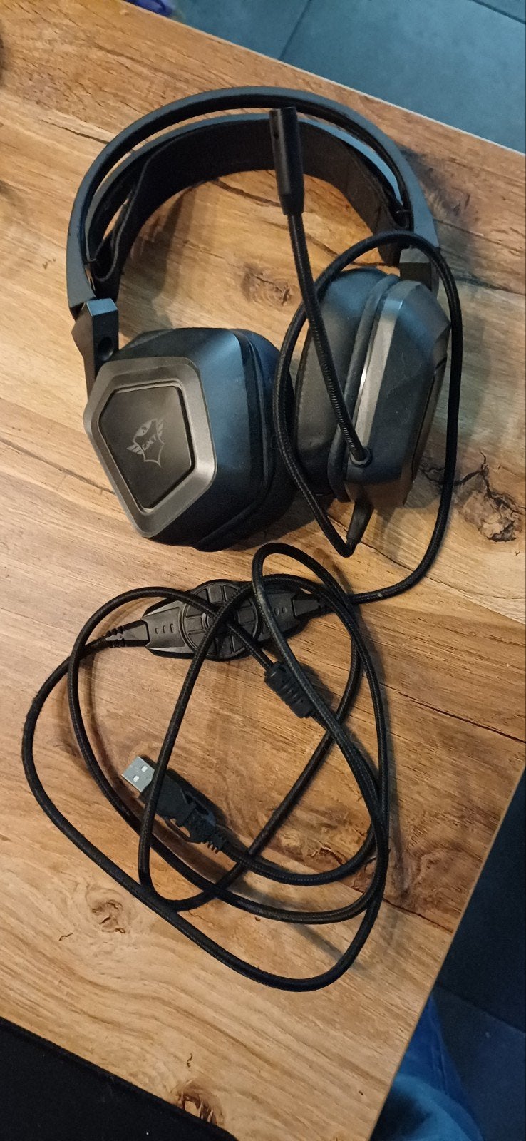 Trust GTX gaming headset, Ophalen, Gebruikt, Trust GXT, Over-ear