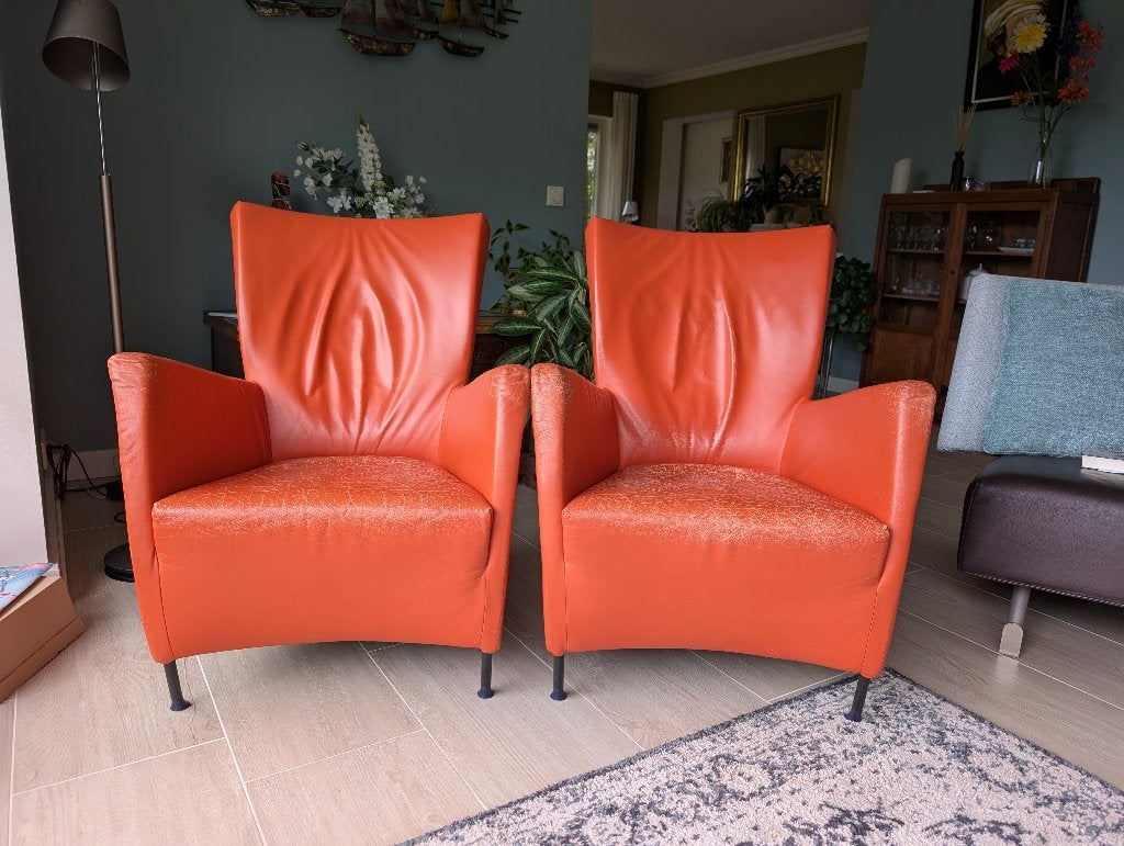 Montis Windy design stoelen, Ophalen, Gebruikt, Design, modern, 50 tot 75 cm