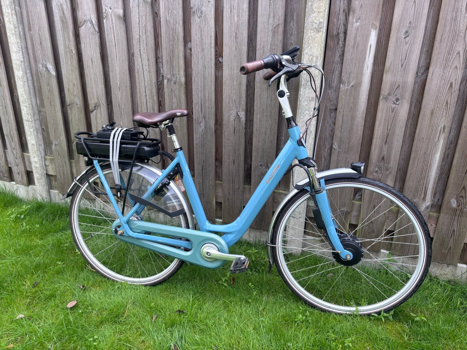 Gazelle Orange C7 + elektrische fiets - 4104 km, Ophalen of Verzenden, Zo goed als nieuw, 51 tot 55 cm, 50 km per accu of meer