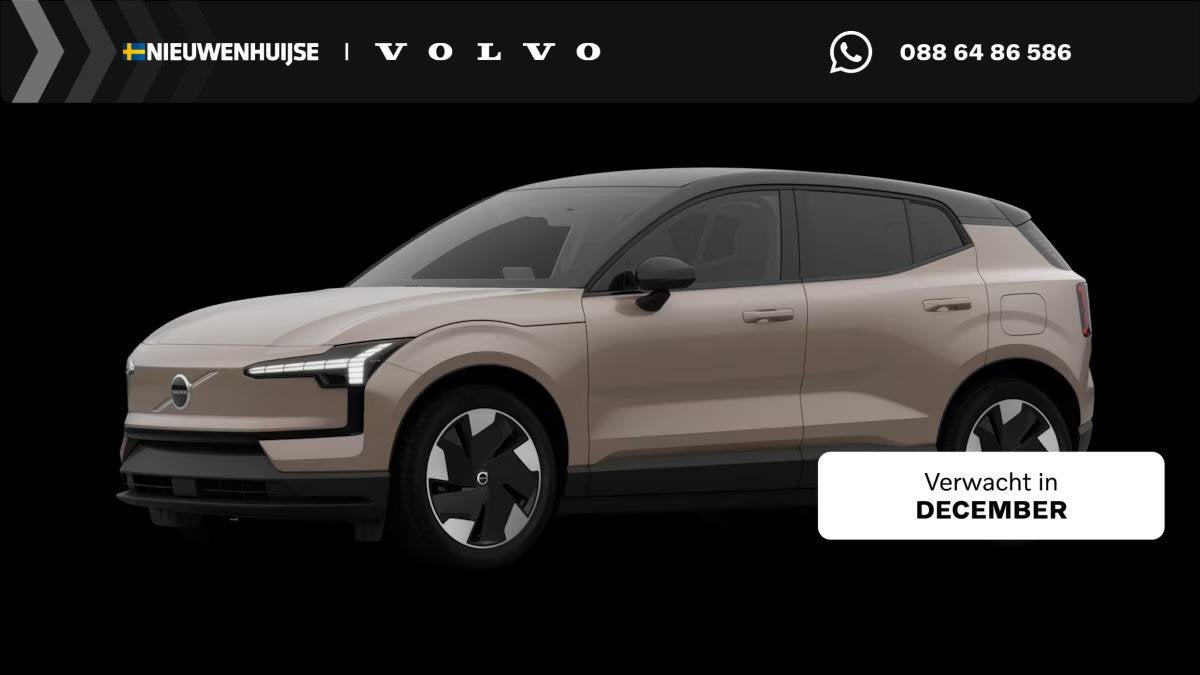 Volvo EX30 P5 Long Range Plus Europa 69 kWh | Harman Kardon, Auto's, Automaat, 12 maanden, Achterwielaandrijving, Leder en Stof