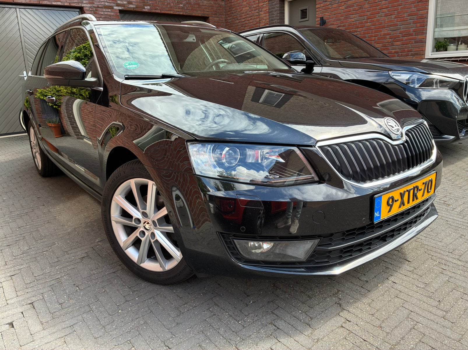 Skoda Octavia 1.2 TSI Business Elegance 2014 Zwart, Auto's, Skoda, Voorwielaandrijving, Stof, 4 cilinders, Zwart