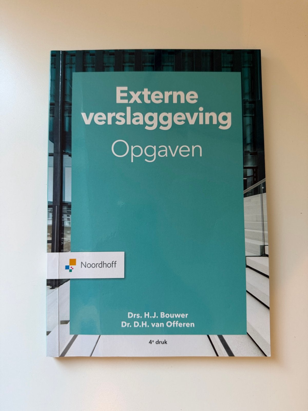 Externe verslaggeving Opgaven - Drs. H.J. Bouwer, Ophalen of Verzenden, Alpha, Zo goed als nieuw, LBO