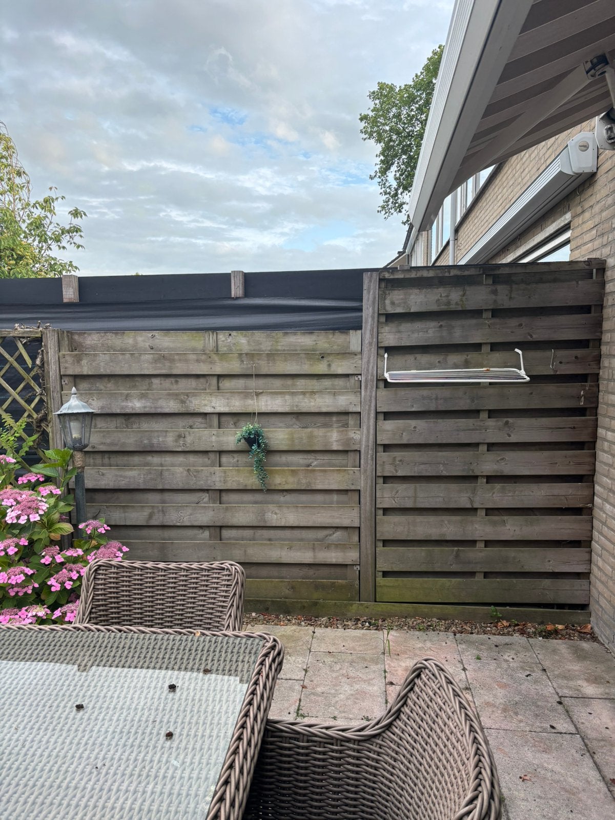 Schutting delen, Tuin en Terras, Ophalen, 1 tot 2 meter, Minder dan 3 meter, Aluminium