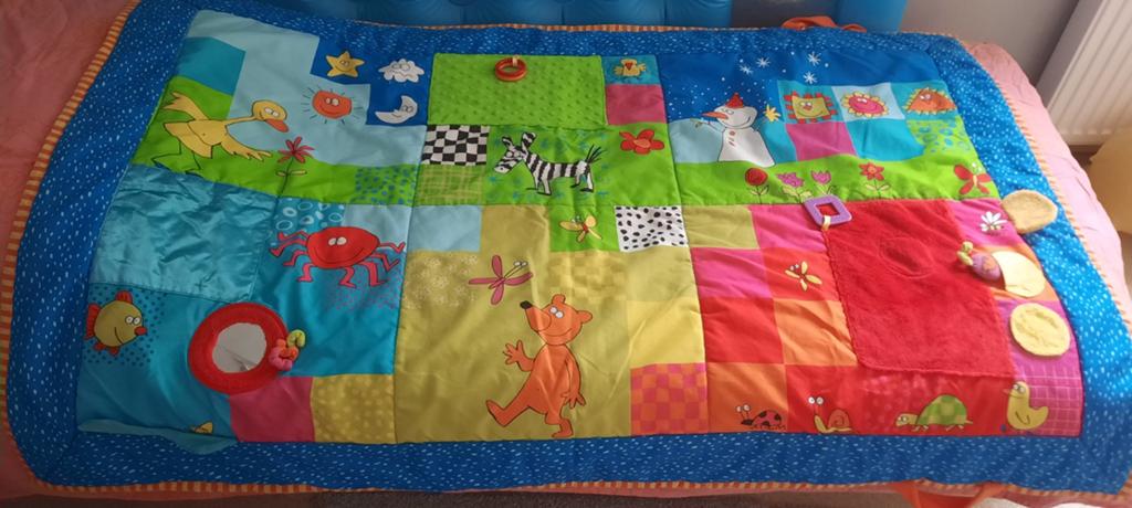 Taf Toys Speelkleed XXL met Dieren en Activiteiten, Ophalen of Verzenden, Zo goed als nieuw, Speelkleed
