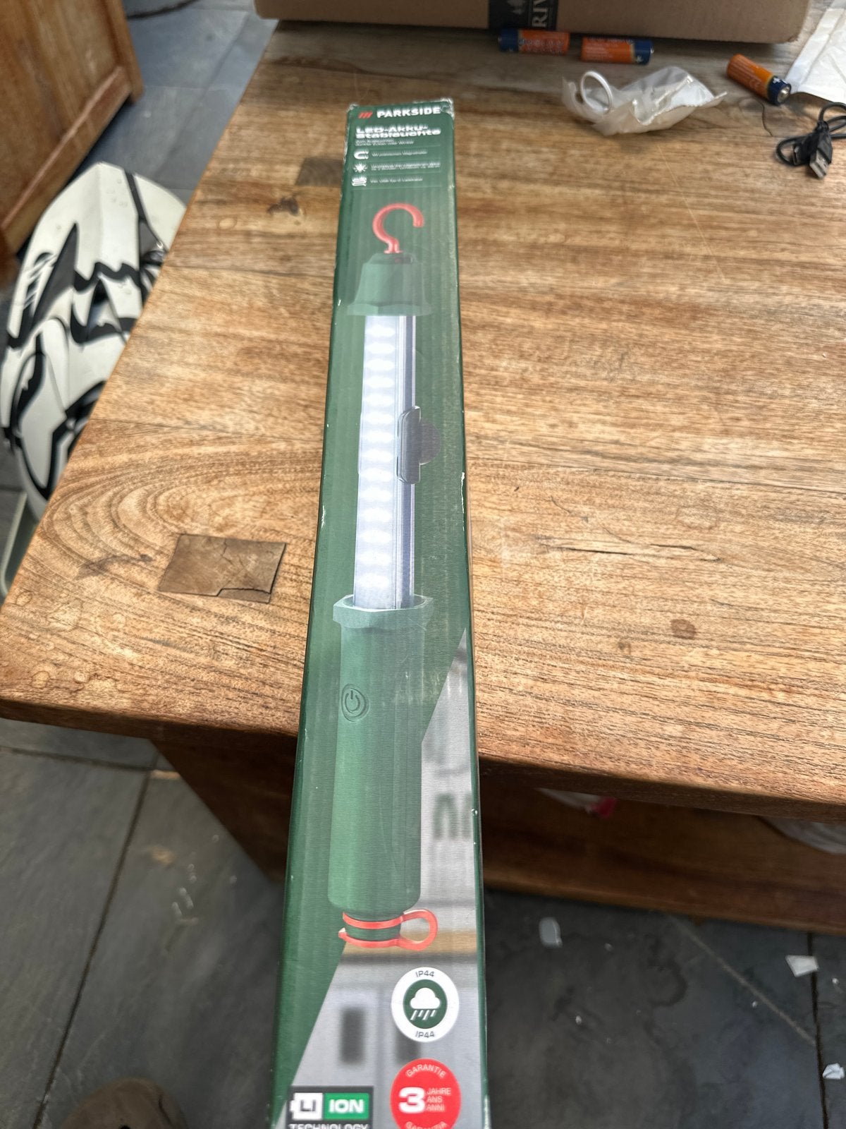 PARKSIDE Oplaadbare LED Zaklamp 400 lm - Koud Wit Licht, Ophalen of Verzenden, Nieuw