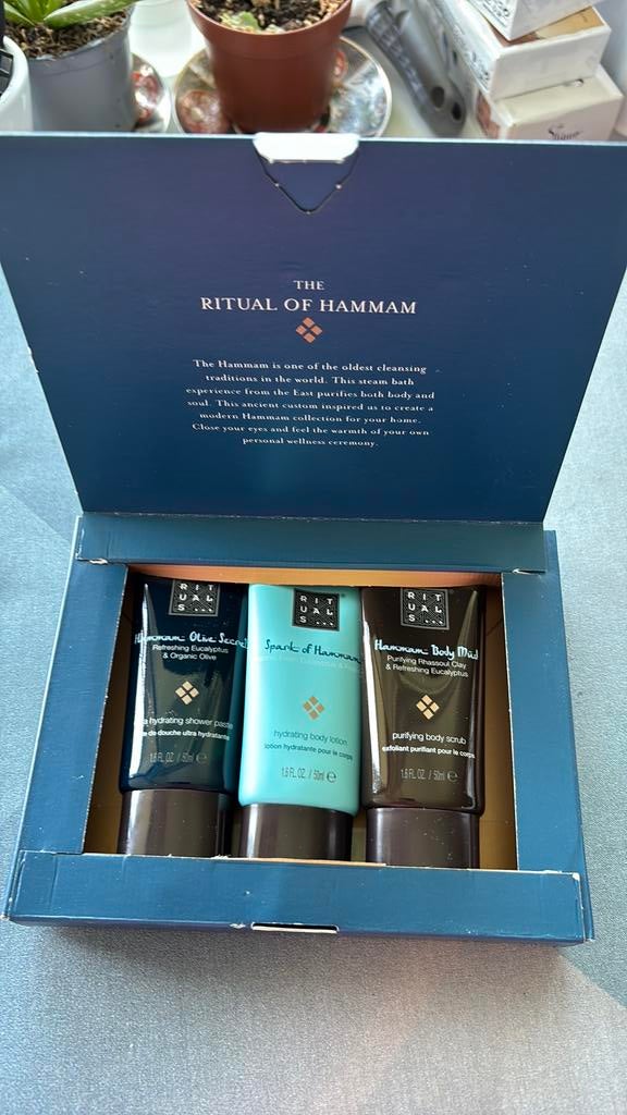 Cadeauset rituals of hammam, Ophalen of Verzenden, Nieuw, Bad & Douche