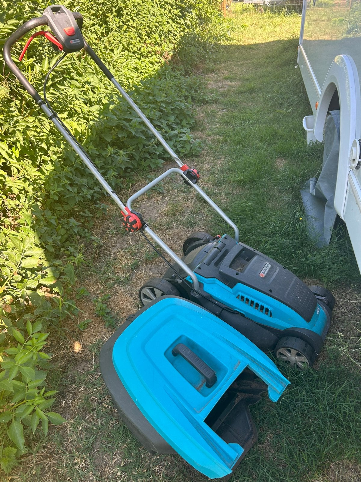Gardena 42E electrische grasmaaier, Ophalen, Gebruikt, Elektrische grasmaaier, Opvangbak