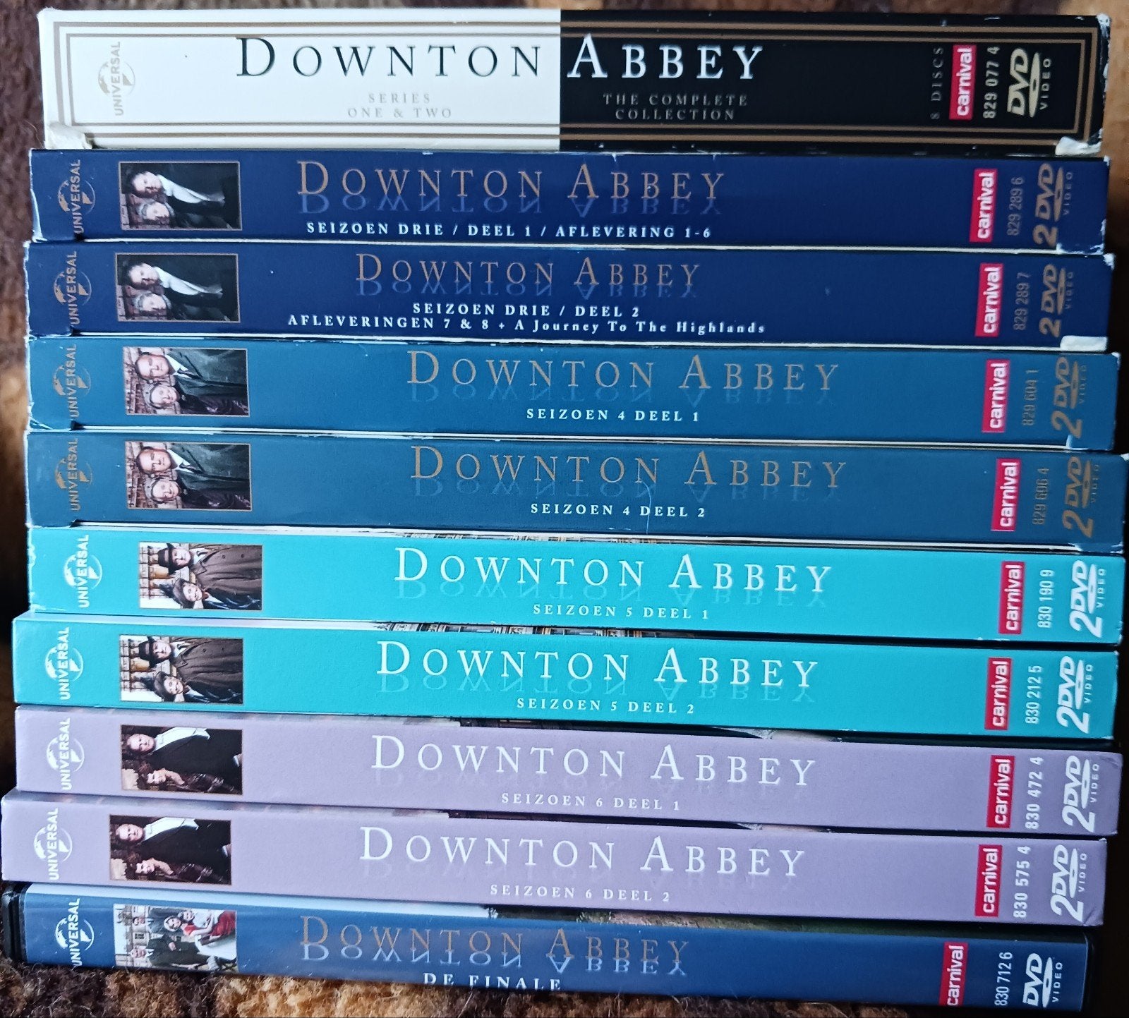 Downton Abbey Seizoen 1 t/m 6 + Finale, Engels, Nederlands, Drama, Ophalen of Verzenden