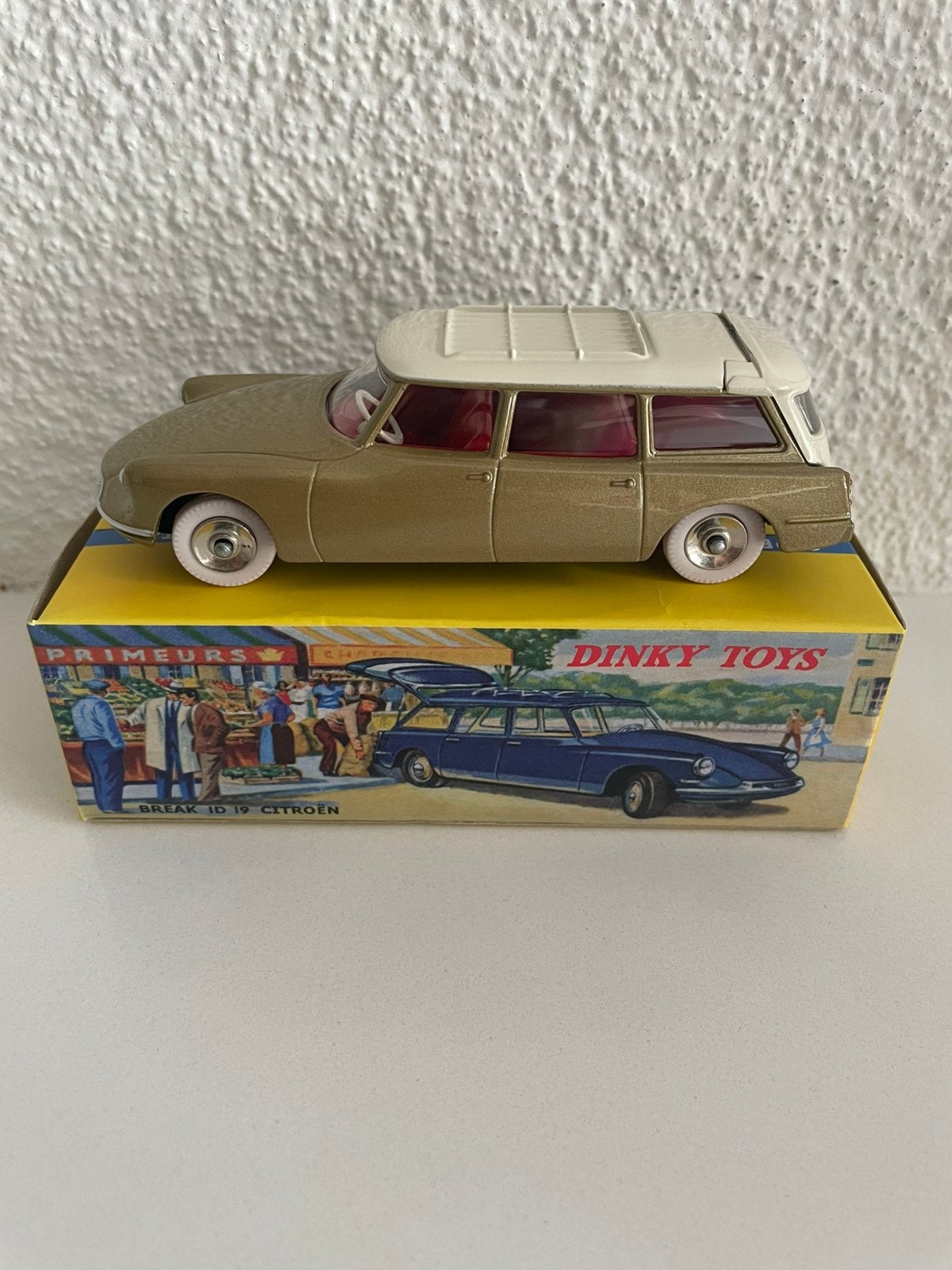 Dinky Toys 1:43 Citroen ID 19 Break 539 (Atlas), Ophalen of Verzenden, Nieuw, Auto, Dinky Toys