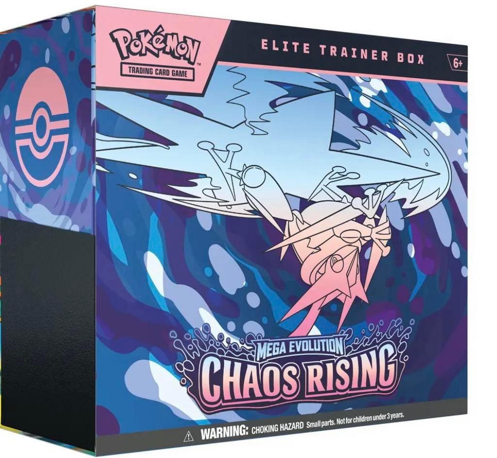 Pokémon Chaos Rising ETB | Pre-order | Limited stock, Ophalen of Verzenden, Nieuw, Boosterbox, Foil