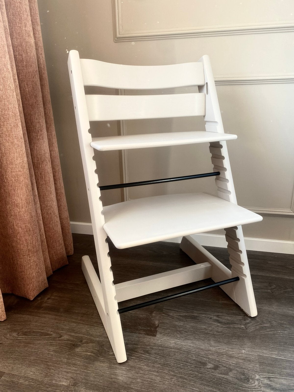 Stokke Tripp Trapp meegroeistoel - cashmere gray, Ophalen, Gebruikt, Meegroeistoel, Aanschuifbaar