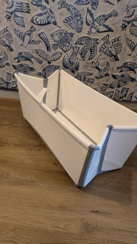 Stokke Flexi Bath inklapbaar babybadje, Kinderen en Baby's, Badjes en Verzorging, Ophalen, Gebruikt, Badje, Overige merken