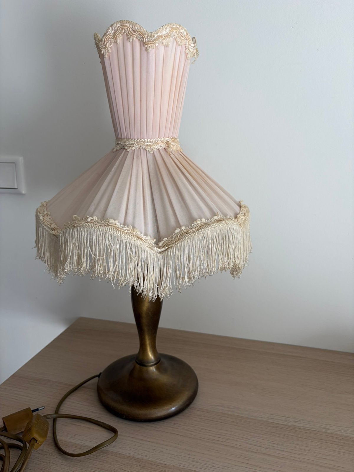 Vintage lamp, Ophalen of Verzenden, Zo goed als nieuw, Vintage