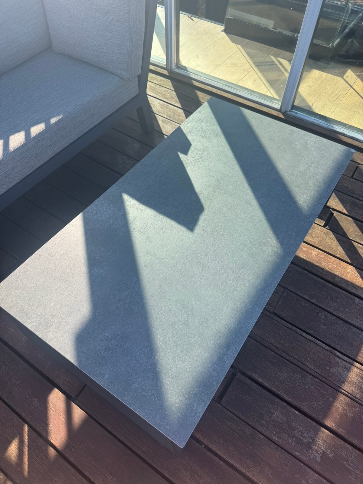 Life outdoor - Keramiek tafelblad voor buiten, Ophalen, Zo goed als nieuw, Overige materialen