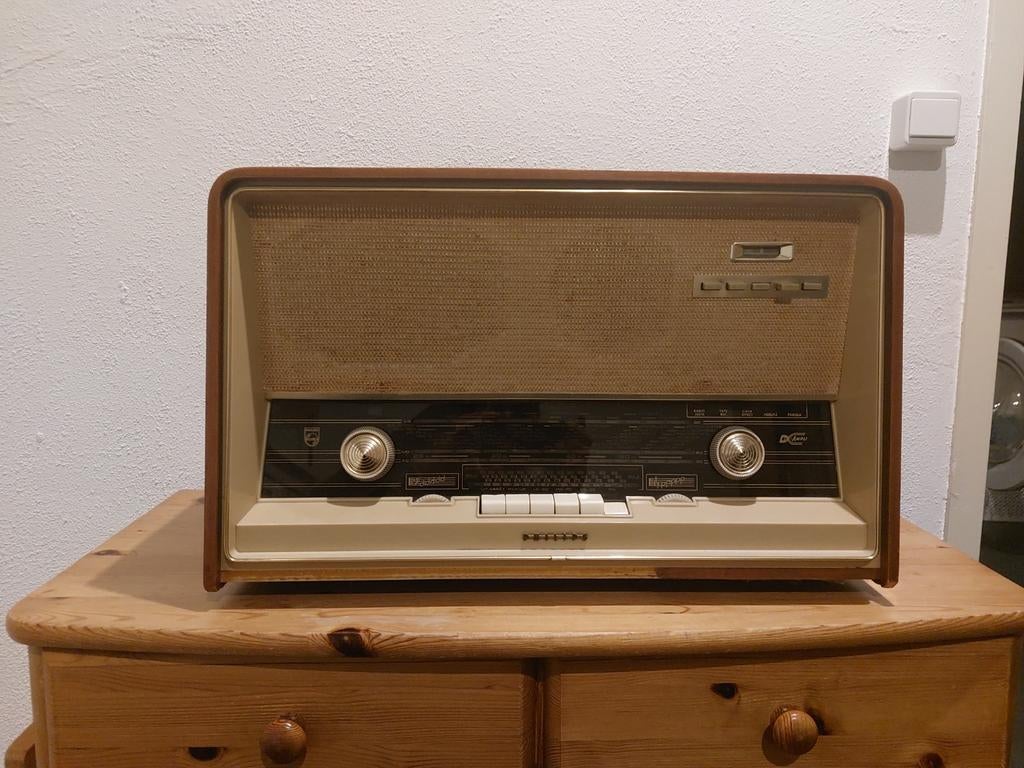Philips B5X92a buizen radio., Ophalen