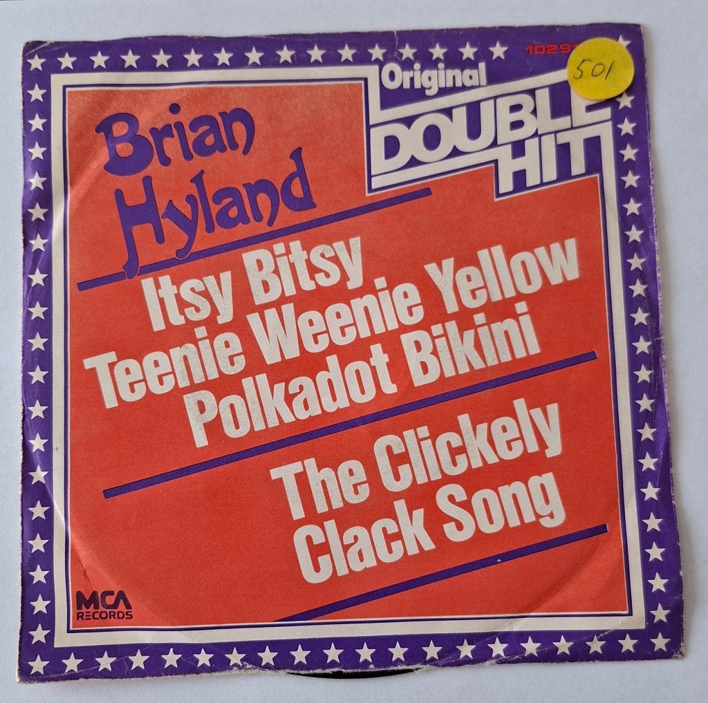 BrianHyland -Itsy bitsy teenie weenie yellow polkadot bikini, Cd's en Dvd's, Ophalen of Verzenden, Gebruikt, Pop, Overige typen