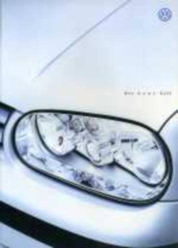 Volkswagen VW Golf 4 of Variant brochure/auto folder '98-'02, Ophalen of Verzenden, Nieuw, Renault