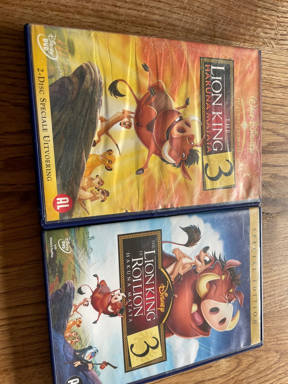 Disney dvd lion king 3, Gebruikt, Tekenfilm, Alle leeftijden, Nederlands