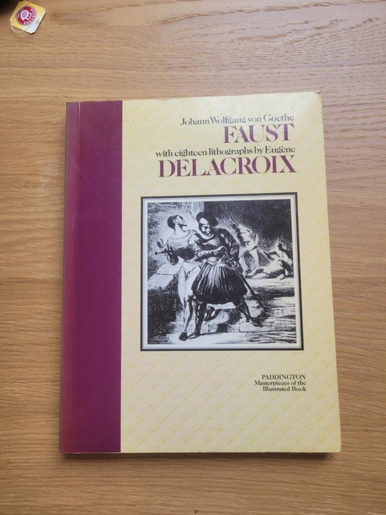 Goethe Faust with Delacroix, Boeken, Ophalen of Verzenden, Gelezen